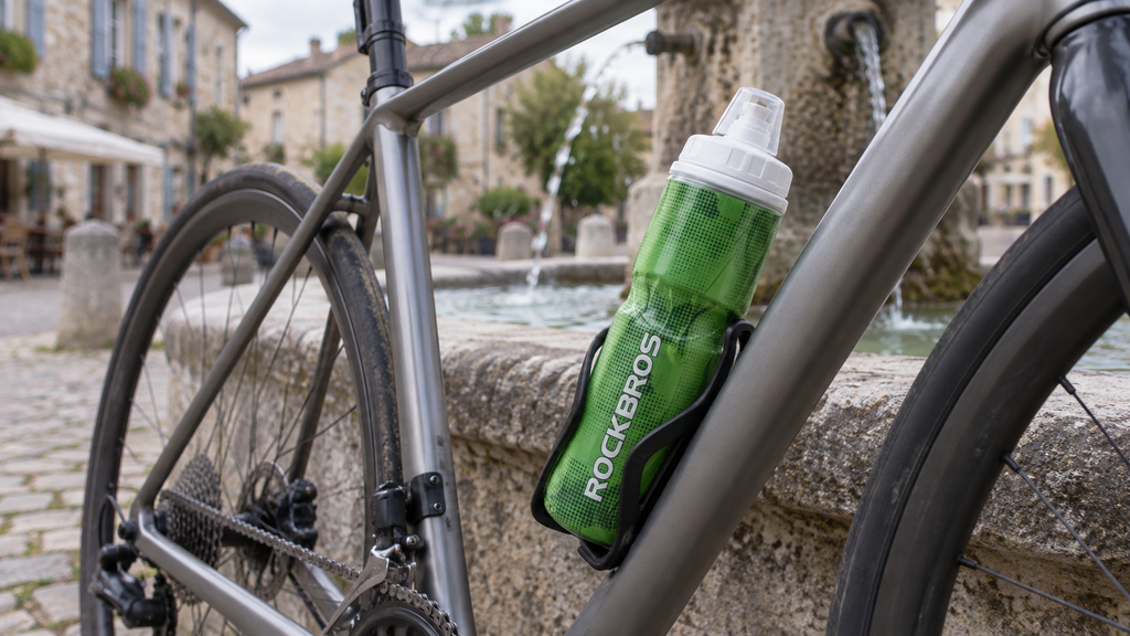 Trinkflasche 670 ml – im Flaschenhalter am Fahrrad