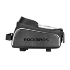ROCKBROS Oberrohrtasche mit Touchscreen-Fenster · Schwarz, Produktansicht