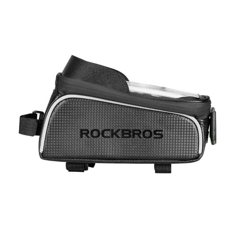 ROCKBROS Oberrohrtasche mit Touchscreen-Fenster · Schwarz, Produktansicht