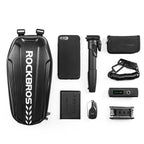 ROCKBROS Scooter-Lenkertasche, 2 oder 3 Liter, Lieferumfang und Innenansicht (5)
