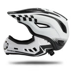 ROCKBROS Kinderhelm als Fullface-Helm, Weiß, Produktansicht (2)