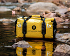 ROCKBROS Gepäckrolle 55 Liter wasserdicht, im Einsatz (9)