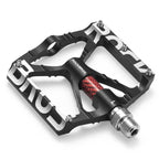 ROCKBROS Plattformpedale Aluminium mit Reflexeinsatz · Schwarz, Produktansicht
