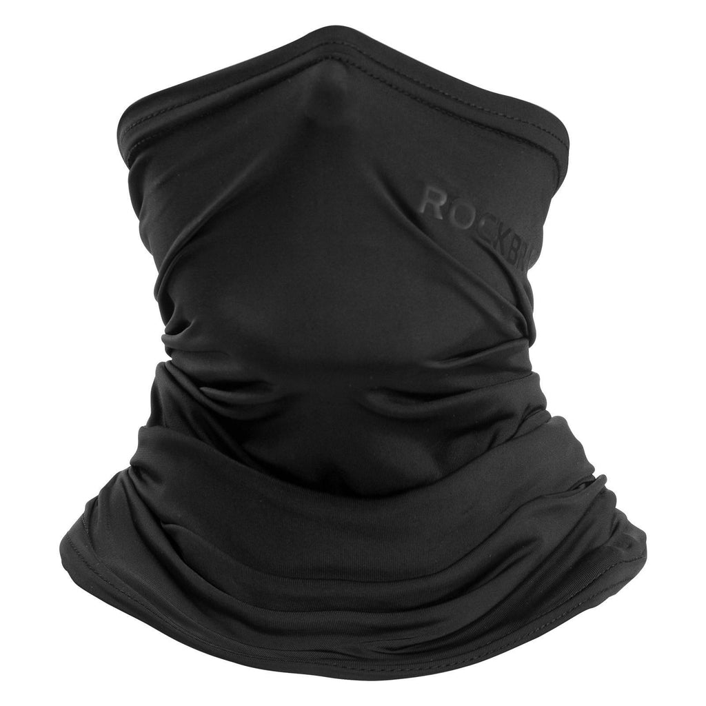 ROCKBROS Halstuch für den Sommer mit Zugband · Schwarz, Produktansicht (2)