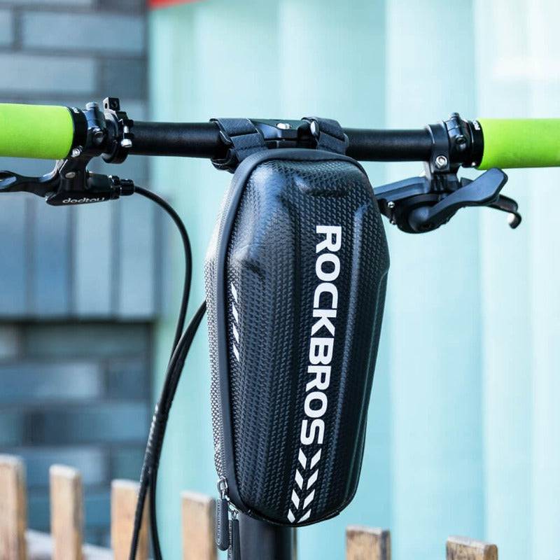 ROCKBROS Scooter-Lenkertasche, 2 oder 3 Liter, im Einsatz (8)