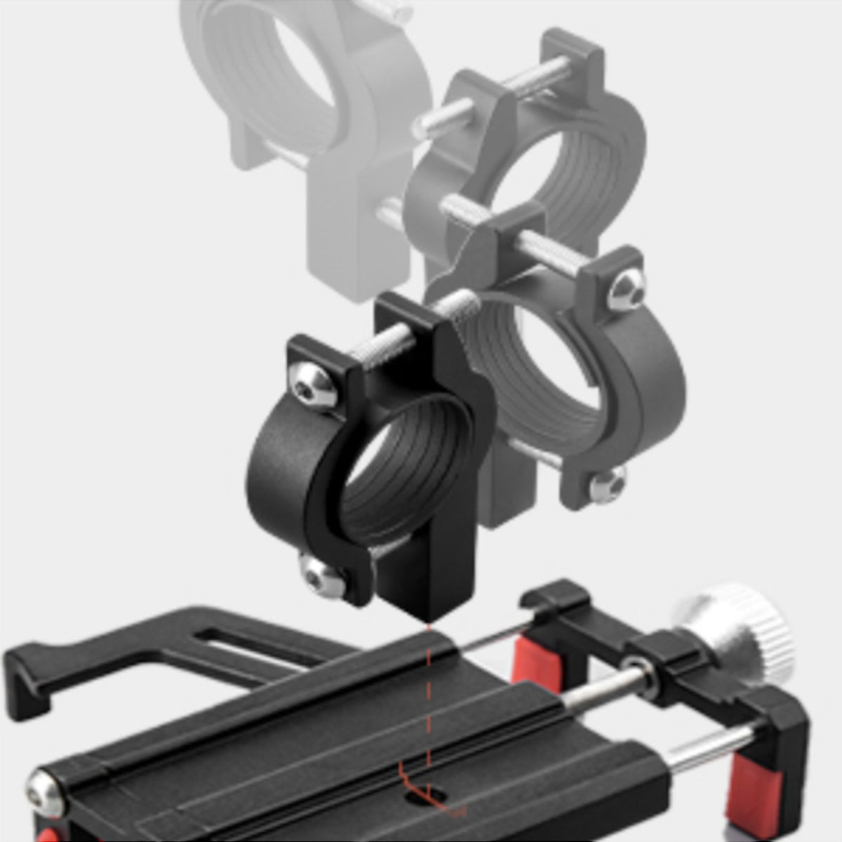 ROCKBROS Handyhalter aus Aluminium 699-BK, Ansicht 9