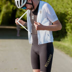 ROCKBROS Radtrikot Kurzarm, Damen und Herren, im Einsatz