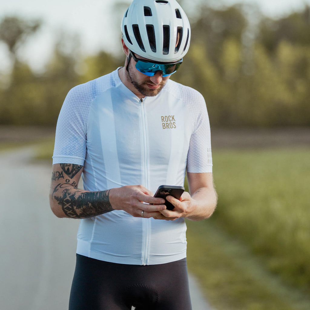 ROCKBROS Radtrikot Kurzarm, Damen und Herren, im Einsatz (2)