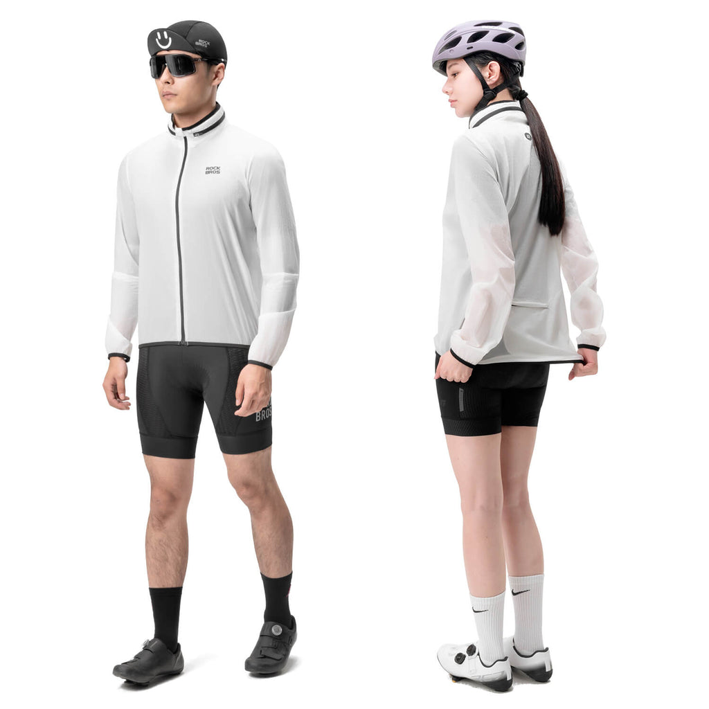 ROCKBROS Windjacke Herren, nachleuchtend, Produktansicht (3)
