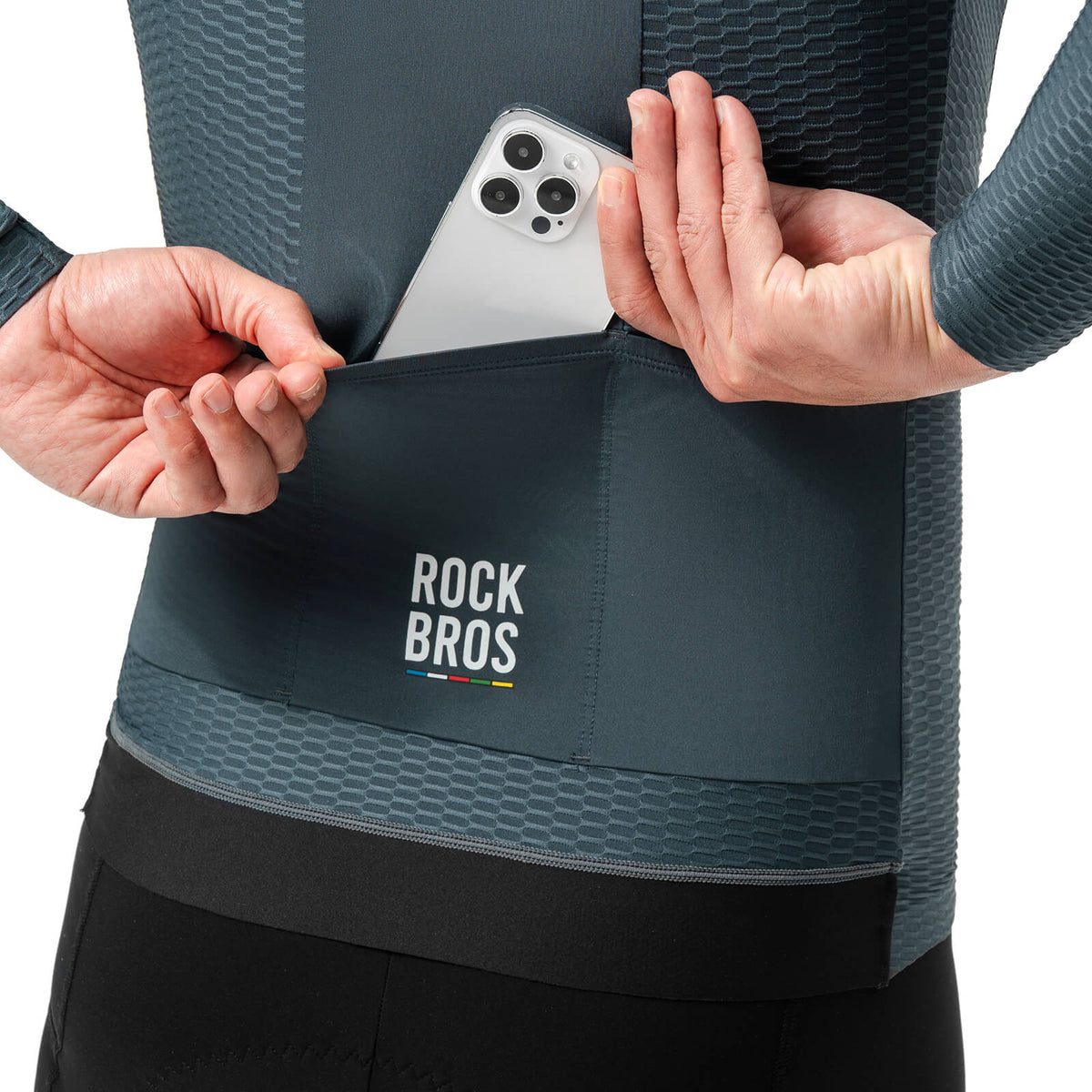 ROCKBROS Road to Sky Radtrikot Langarm Herren, Produktansicht (7)