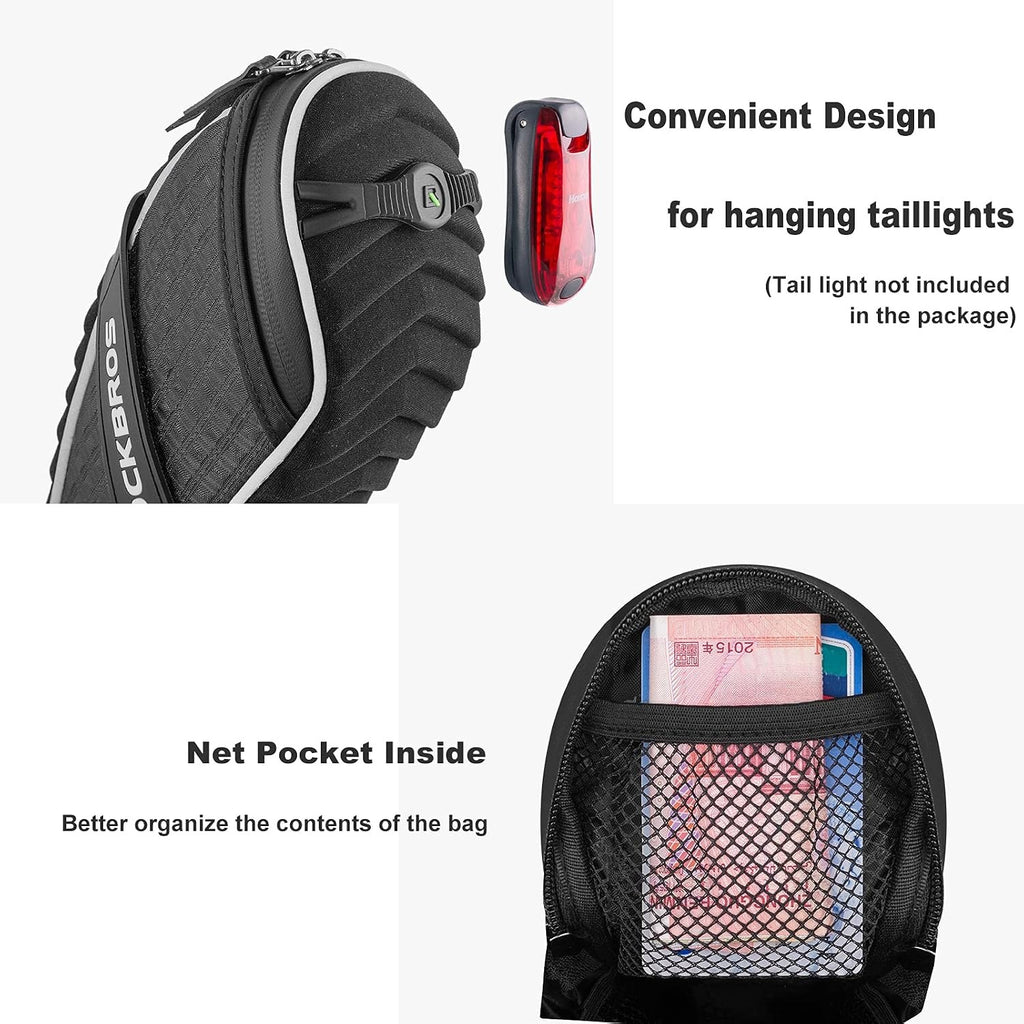 ROCKBROS Fahrrad Satteltaschen Fahrradsitz Taschen Werkzeugtasche