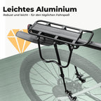 ROCKBROS Fahrrad Gepäckträger aus Alu mit Schutzblech & Schnellspanner