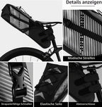 ROCKBROS Fahrrad Satteltasche Wasserdicht IPX7 10L Fahrradtasche Hinterrad