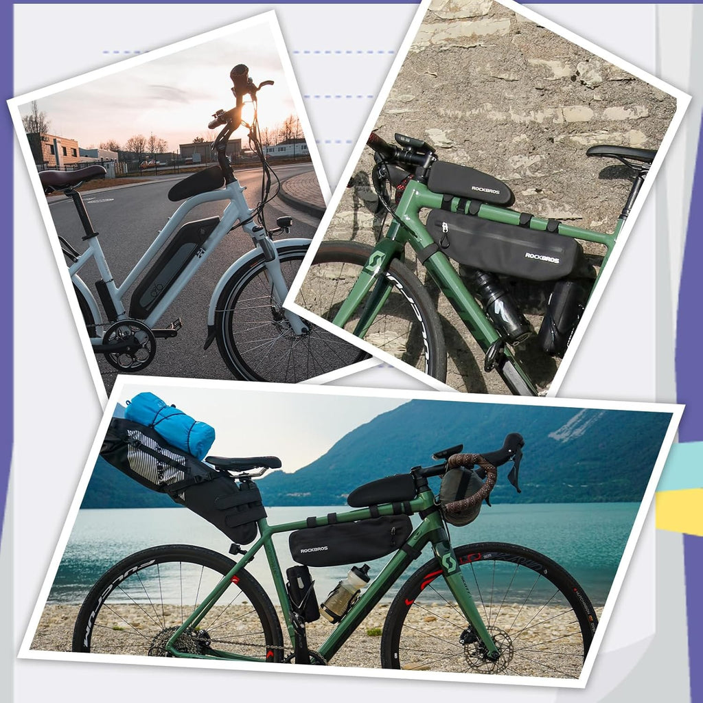 ROCKBROS Fahrrad Rahmentasche Wasserdicht Bikepacking