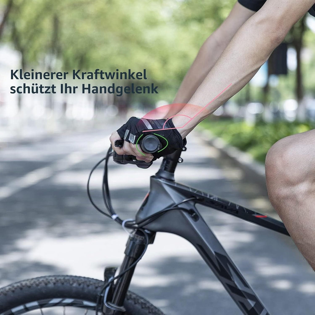 ROCKBROS Fahrradgriffe Ergonomisch, rutschfeste Lenkergriffe aus TPR