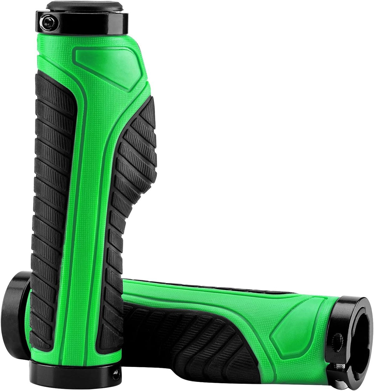 ROCKBROS Fahrradgriffe Ergonomisch, rutschfeste Lenkergriffe aus TPR