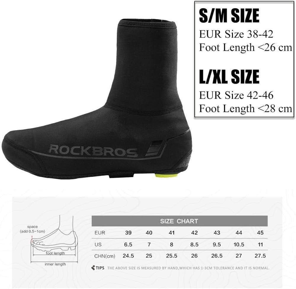 ROCKBROS Shoecover Wasserabweisend Schuhüberzieher für Radsport MTB Rennrad