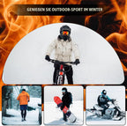 ROCKBROS Halbe Sturmhaube für Outdoorsports Fahrrad Motorrad Snowboard Ski
