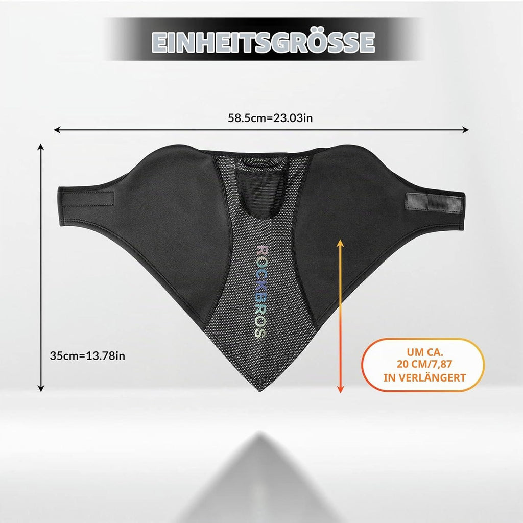 ROCKBROS Halbe Sturmhaube für Outdoorsports Fahrrad Motorrad Snowboard Ski