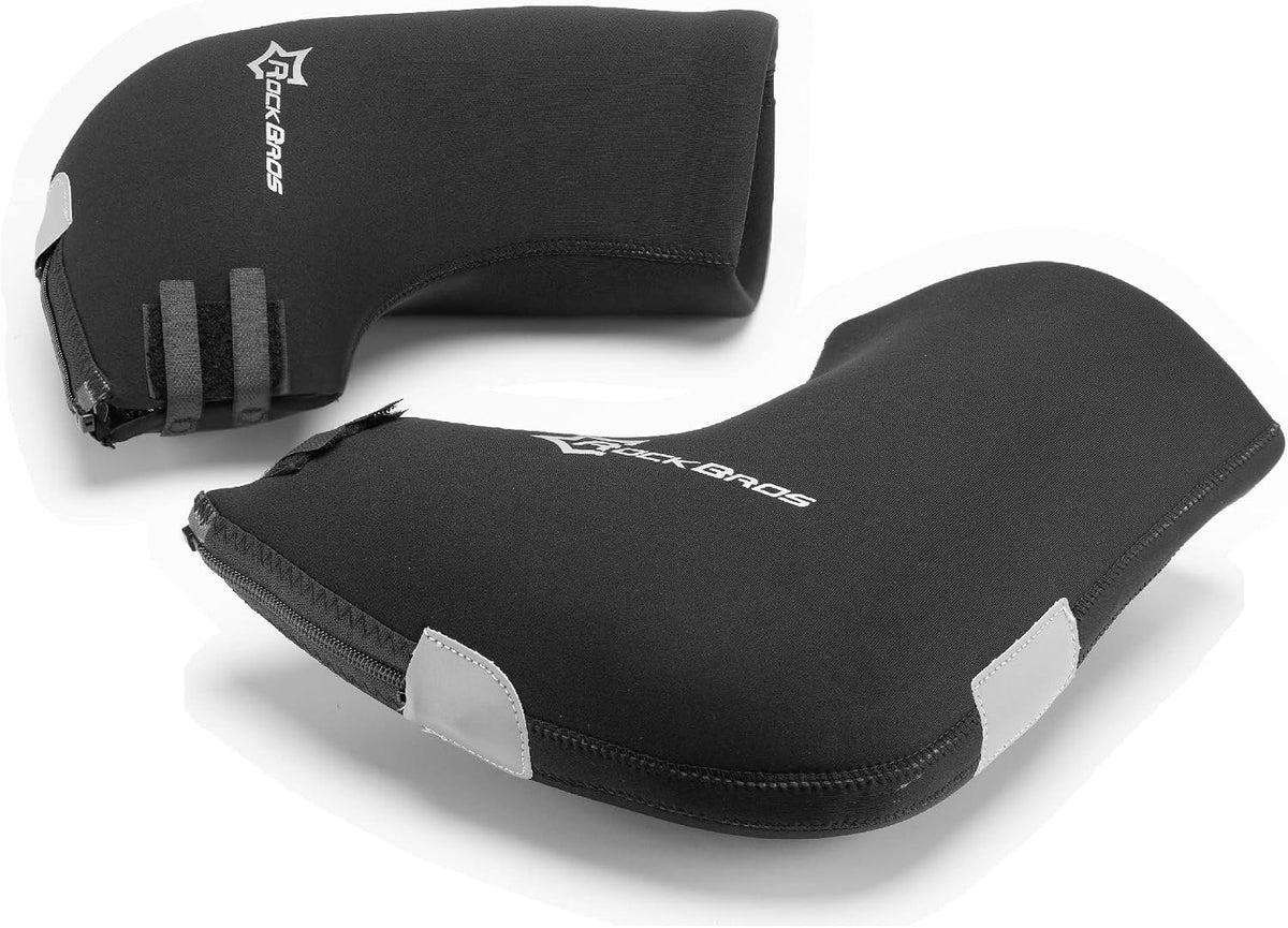 ROCKBROS Lenkerhandschuhe Fahrrad, Lenkerstulpen Winter Thermo Winddicht