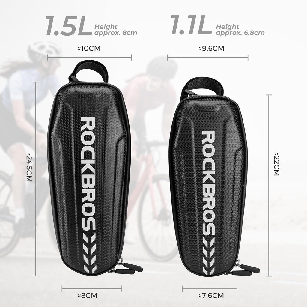 ROCKBROS Fahrrad Rahmentasche Wasserabweisend Oberrohrtasche für MTB Rennrad