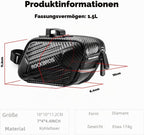 ROCKBROS Fahrrad Satteltasche Fahrradsitz Tasche für MTB Rennrad Faltrad