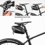 ROCKBROS Fahrrad Satteltasche Fahrradsitz Tasche für MTB Rennrad Faltrad