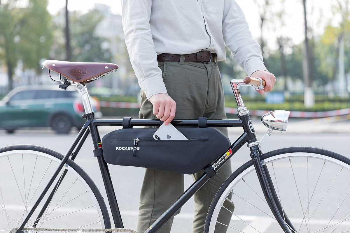 ROCKBROS Fahrradtasche Rahmen Wasserdicht Rahmentasche Triangle Bag