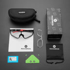 ROCKBROS Fahrradbrille Photochromatisch für Herren Frauen Fahrrad Sportbrille