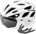 ROCKBROS Fahrradhelm Rennrad Helm Radhelm mit Abnehmbarem Visier Cityhelm