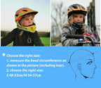 ROCKBROS Kinderhelm Integriert Fahrradhelm Kinder Jugend Fullface Helm