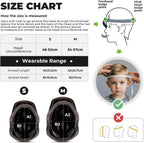 ROCKBROS Kinderhelm Integriert Fahrradhelm Kinder Jugend Fullface Helm