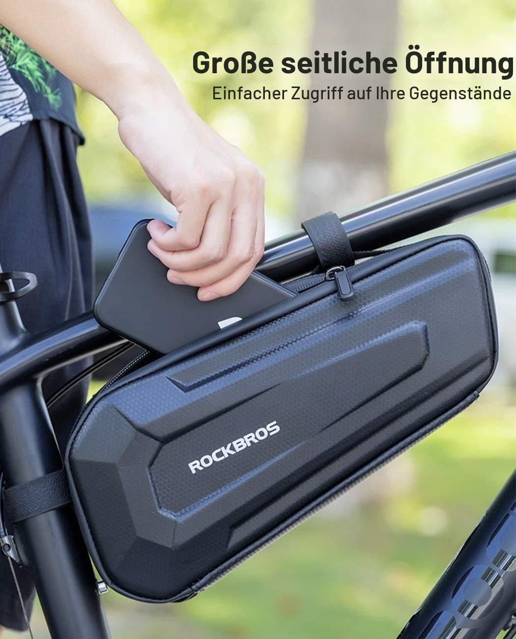 ROCKBROS wasserdichte Fahrrad Rahmentasche Dreieckstasche
