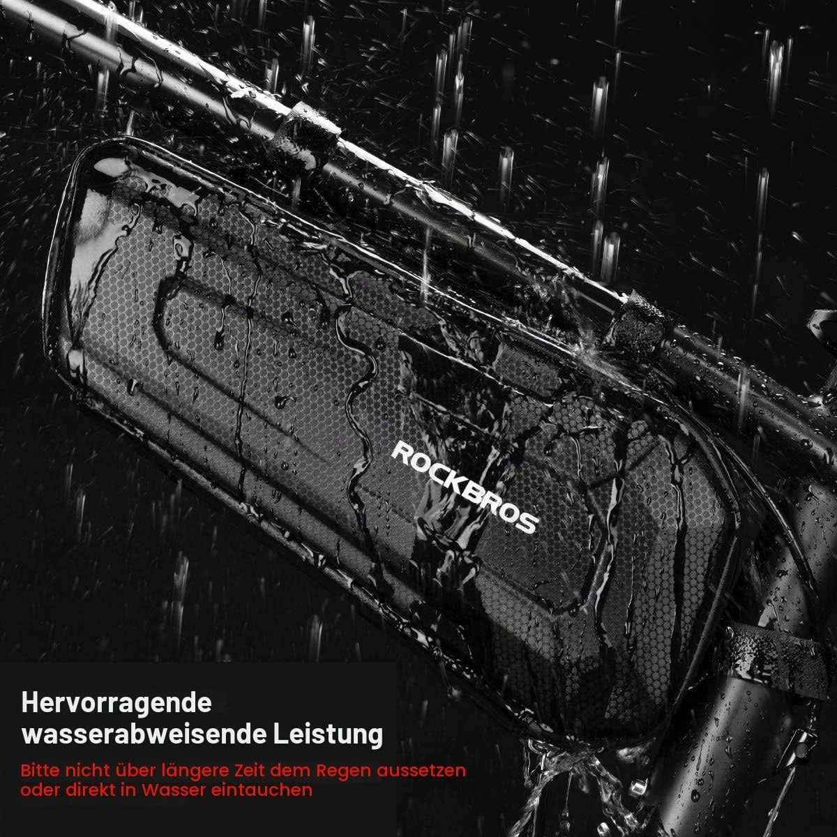 ROCKBROS wasserdichte Fahrrad Rahmentasche Dreieckstasche
