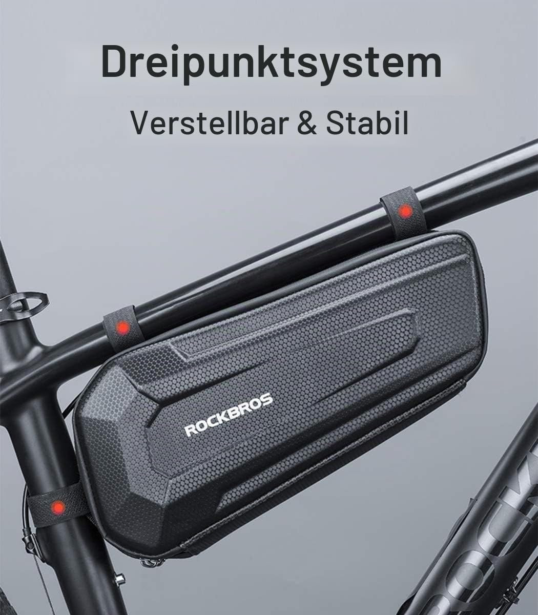 ROCKBROS wasserdichte Fahrrad Rahmentasche Dreieckstasche (B67)