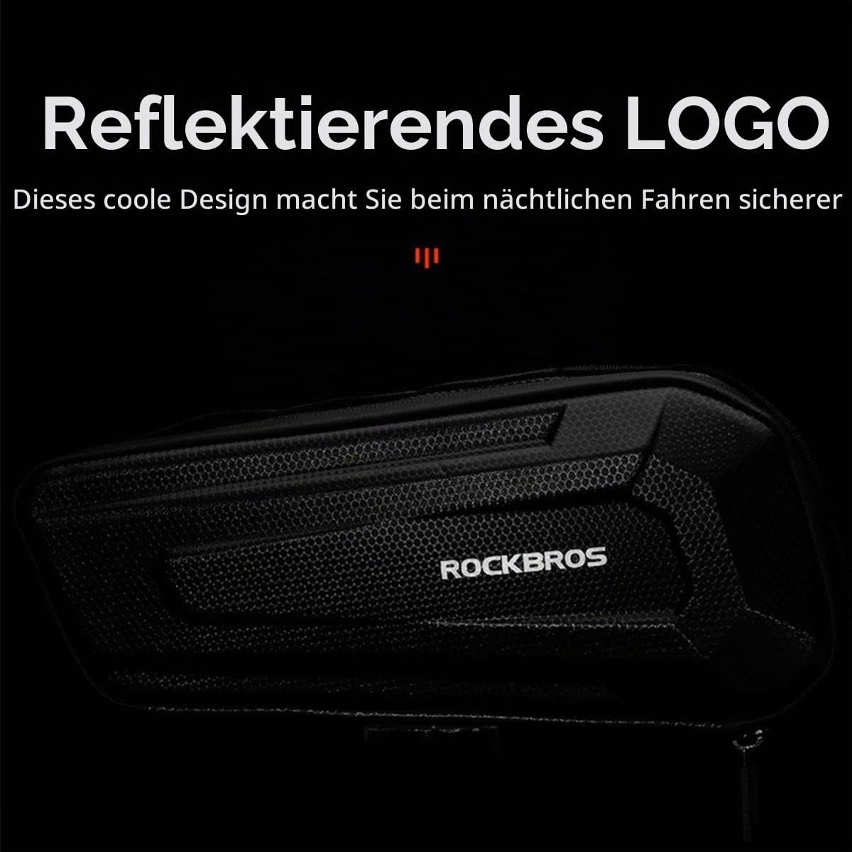 ROCKBROS wasserdichte Fahrrad Rahmentasche Dreieckstasche (B67)