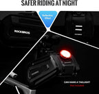 ROCKBROS Fahrradsatteltasche Fahrradtasche Wasserabweisend 3D Hard Shell