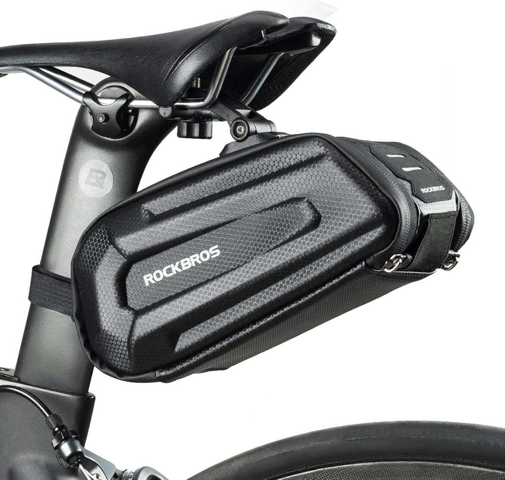 ROCKBROS Fahrradsatteltasche Fahrradtasche Wasserabweisend 3D Hard Shell