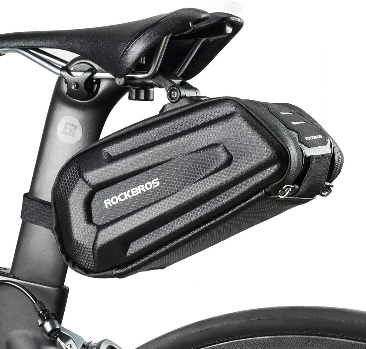 ROCKBROS Fahrradsatteltasche Fahrradtasche Wasserabweisend 3D Hard Shell