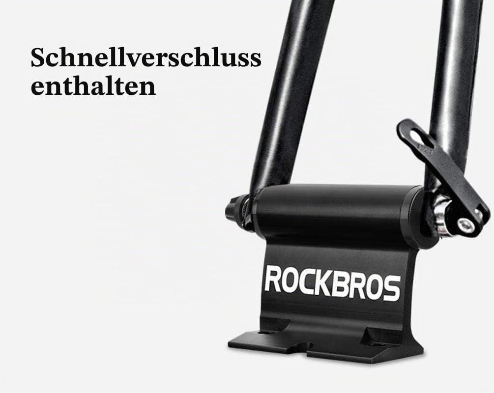 ROCKBROS Fahrrad Dachträger Gabelhalterung mit Schnellspanner