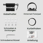 ROCKBROS Fahrrad Dachträger Gabelhalterung mit Schnellspanner