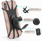 ROCKBROS Fahrrad Handyhalterung 360 Grad Drehbar für 4.0-6.8 Zoll Smartphone