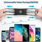ROCKBROS Fahrrad Handyhalterung 360 Grad Drehbar für 4.0-6.8 Zoll Smartphone