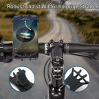 ROCKBROS Fahrrad Handyhalterung 360 Grad Drehbar für 4.0-6.8 Zoll Smartphone