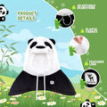 Qunature Winter Sturmhaube Skimaske für Kinder und Eltern, Panda-Design