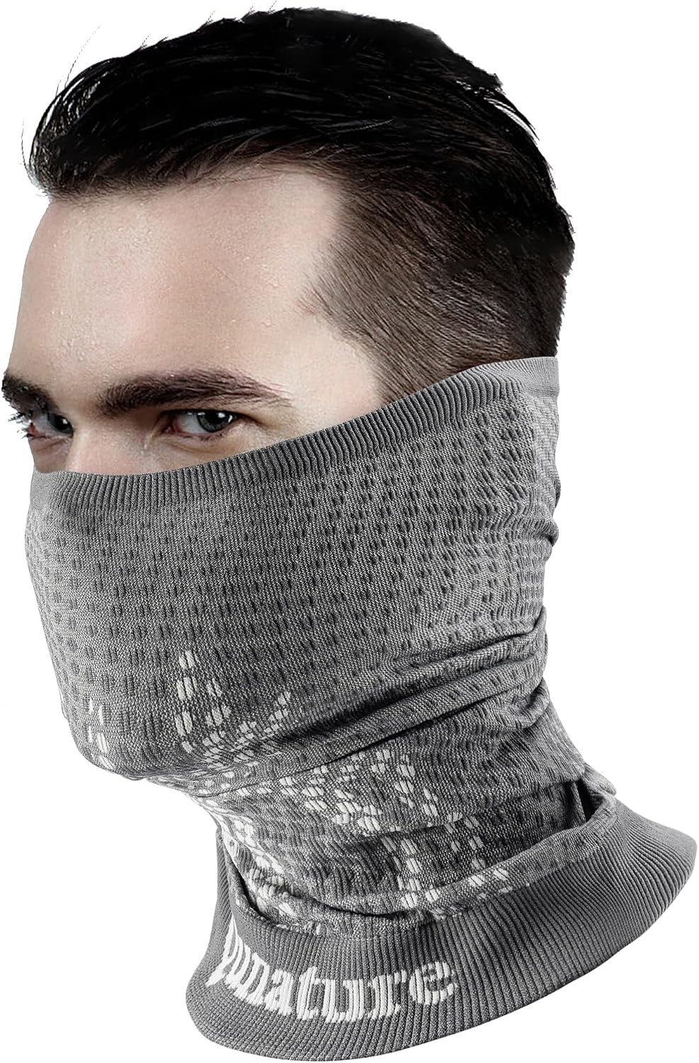 Qunature Multifunktionstuch Schlauchschal Winter Halstuch Winddichter Elastischer