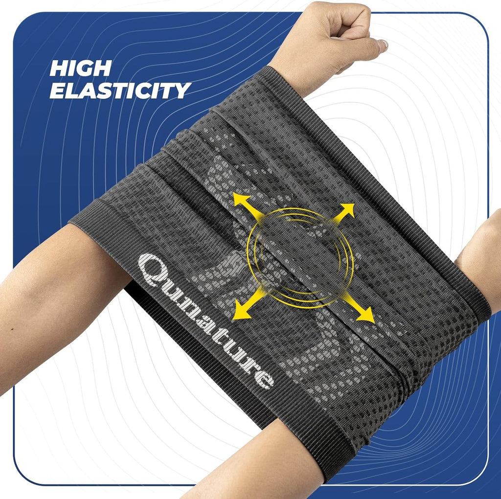 Qunature Multifunktionstuch Schlauchschal Winter Halstuch Winddichter Elastischer