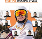 Qunature Sturmhaube Balaclava Winter Skimaske Winddichte Atmungsaktive Gesichtsmaske