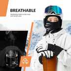 Qunature Sturmhaube Balaclava Winter Skimaske Winddichte Atmungsaktive Gesichtsmaske