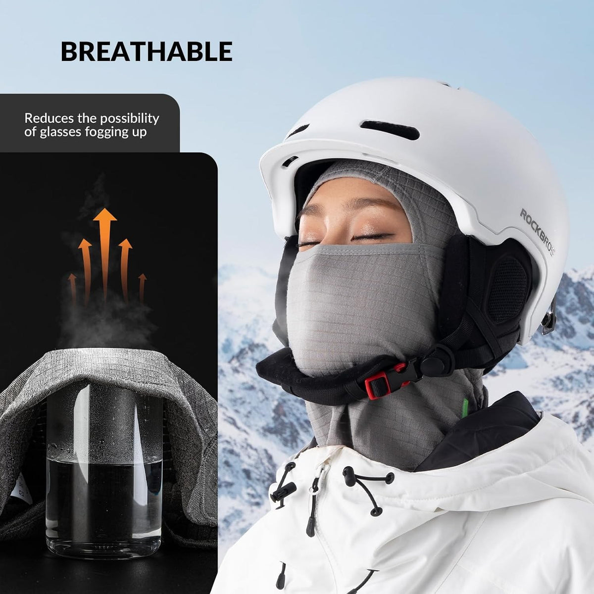 Qunature Sturmhaube Winter Skimaske Balaclava Ski Motorrad Gesichtsmaske Damen/Herren